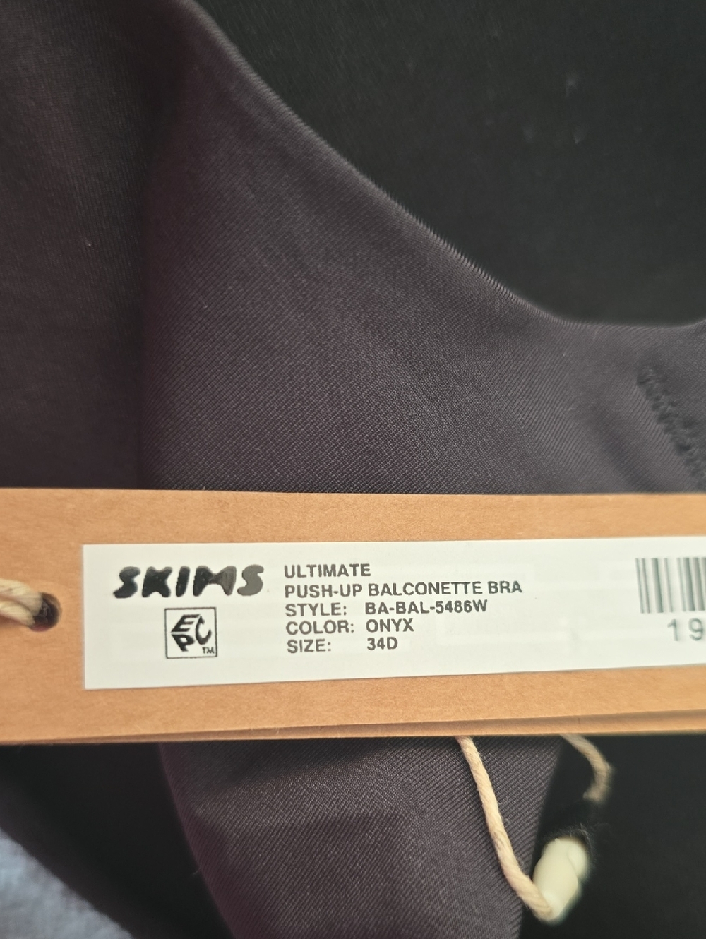 SKIMS Kim Kardashian Women's 34D Ultimate Push UP Balconette Bra New w/ Tags! - Picture 3 of 4